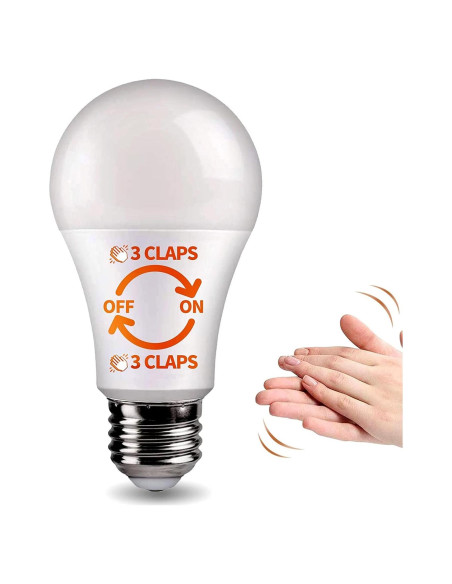 Bombilla LED Control de Aplausos 8W Guangzhou CLAPBULB_V1 Bombilla LED Control de Aplausos 8W Guangzhou CLAPBULB_V1