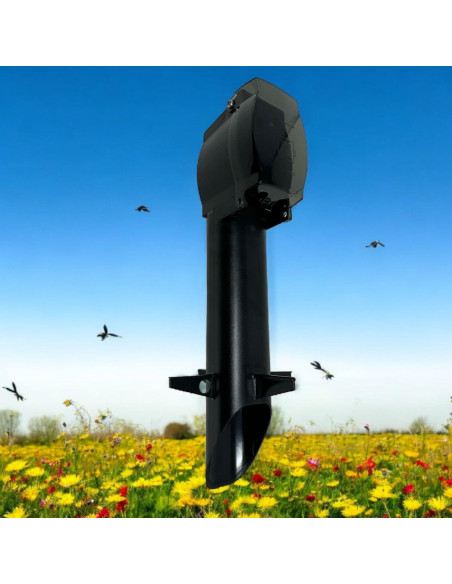 Poste de Iluminación Jardín iMBAPrice GPD19B Negro 19.5" Poste de Iluminación Jardín iMBAPrice GPD19B Negro 19.5"
