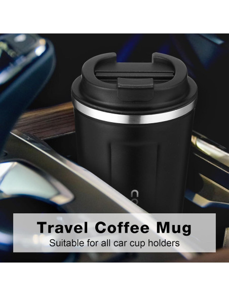 Paquete de 6 Tazas de Café Aisladas Qinyoung 380ml Paquete de 6 Tazas de Café Aisladas Qinyoung 380ml