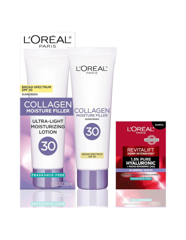 Crema Facial Hidratante L'Oreal Paris Colágeno SPF 30 48g
