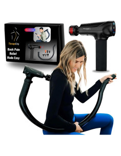 Pistola de Masaje TherapyGrip TG-6HCCOMBO con Calor y Frío