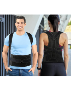 Corrector de Postura PAZAPO Faja de Espalda Grande 84-94 cm 2