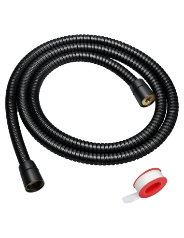 Manguera de Ducha Extra Larga 150 cm Blissland Negra