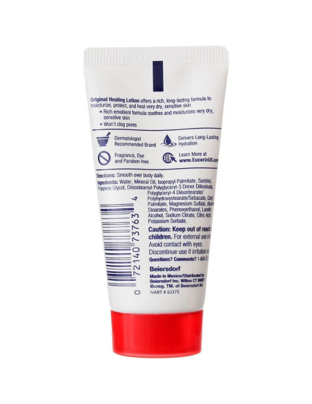 Loción Hidratante Original Eucerin 30 ml x 2 Loción Hidratante Original Eucerin 30 ml x 2