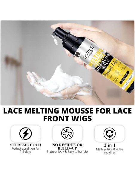 Kit Mousse Derretir Encaje WOZUTUNT 100ml + Spray 60ml + Accesorios Kit Mousse Derretir Encaje WOZUTUNT 100ml + Spray 60ml + Accesorios