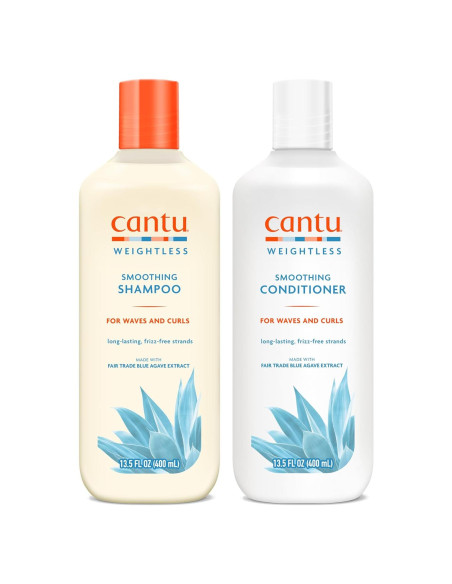 Champú y Acondicionador Suavizante Cantu Sin Peso 400 ml x2 Champú y Acondicionador Suavizante Cantu Sin Peso 400 ml x2
