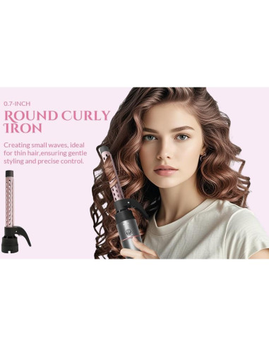 Set de Cepillo Secador de Cabello Yueli 5 en 1 con Iones Negativos