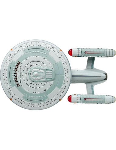 Modelo U.S.S. Enterprise NCC-1701-C Eaglemoss Star Trek