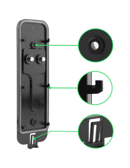 Placa Trasera Negra LEFXMOPHY para Timbre de Video Blink Placa Trasera Negra LEFXMOPHY para Timbre de Video Blink
