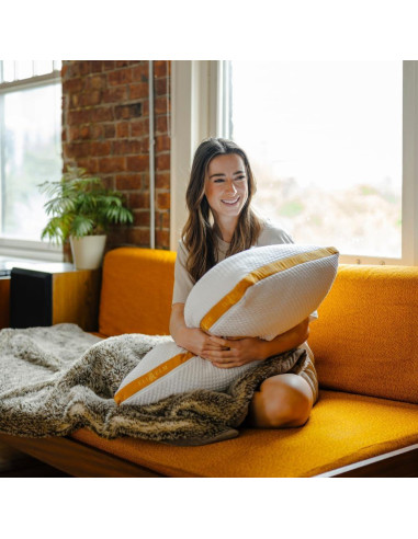 Almohada de Espuma de Memoria Eli & Elm - Ajustable y Refrigerante