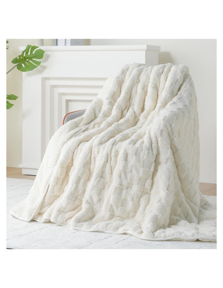Manta Pesada Kivik 152x203 cm 6.8 kg Beige Suave Manta Pesada Kivik 152x203 cm 6.8 kg Beige Suave