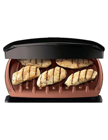 Parrilla Panini George Foreman GR2080BCB 5 Porciones 1500W