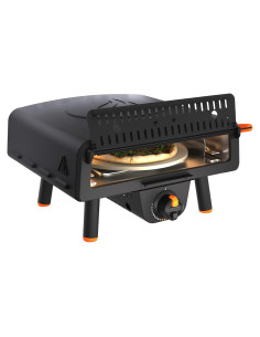 Horno de Pizza de Mesa Blackstone 2379, 33 cm, Negro Mate
