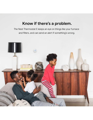Termostato Inteligente Google Nest 3ra Gen Programable Blanco