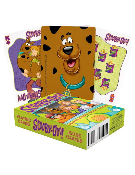 Baraja de Cartas Scooby Doo AQUARIUS - 54 Cartas Temáticas Baraja de Cartas Scooby Doo AQUARIUS - 54 Cartas Temáticas
