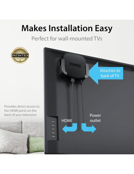 Soporte TotalMount para Roku Ultra - Compatible con Todos los Modelos Soporte TotalMount para Roku Ultra - Compatible con Todos los Modelos