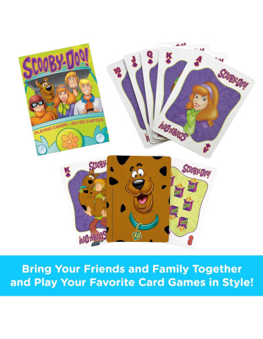 Baraja de Cartas Scooby Doo AQUARIUS - 54 Cartas Temáticas