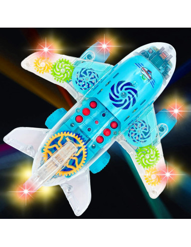 Juguete de avión iluminado ArtCreativity 20.96 cm para niños