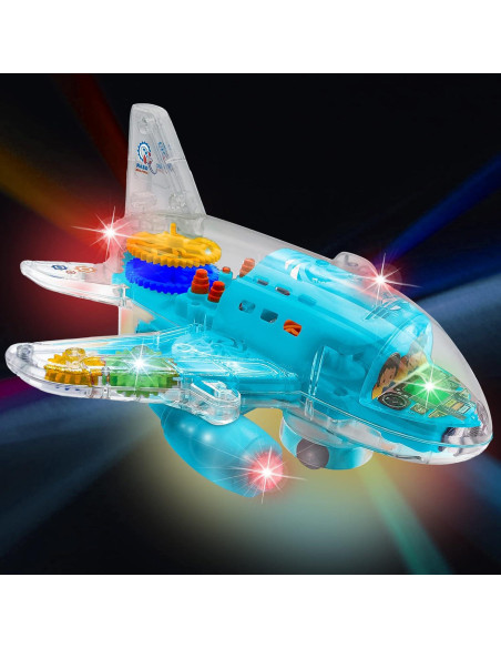 Juguete de avión iluminado ArtCreativity 20.96 cm para niños Juguete de avión iluminado ArtCreativity 20.96 cm para niños