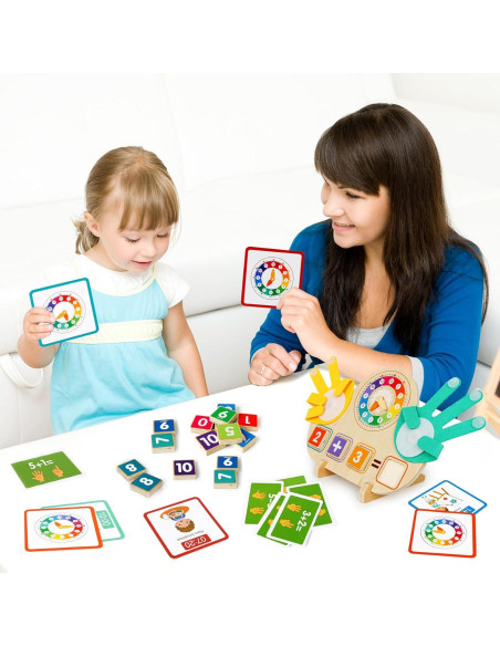 Juguetes de Aprendizaje Montessori FQKIOMY para Niños 3-4 Años Juguetes de Aprendizaje Montessori FQKIOMY para Niños 3-4 Años