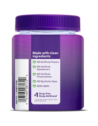 Gominolas de Melatonina Natrol 10 mg Sabor Fresa 35 Unidades