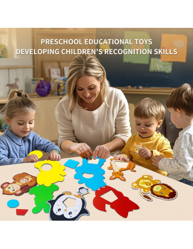 Juguetes de Clasificación Montessori Shantoushi 3 en 1 para Niños