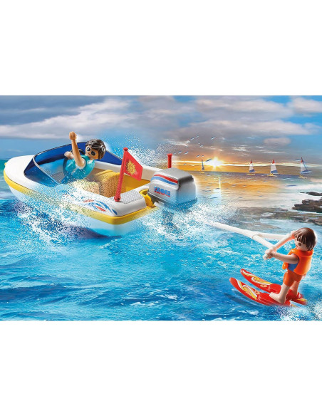 Playmobil Camioneta con Lancha y Accesorios - Modelo 70534 Playmobil Camioneta con Lancha y Accesorios - Modelo 70534