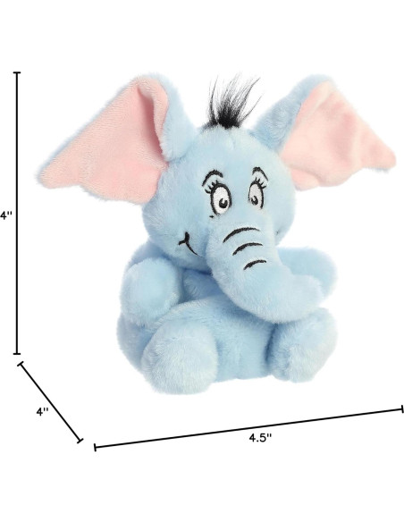 Peluche Horton Dr. Seuss Aurora 12.7 cm Azul - Licencia Oficial Peluche Horton Dr. Seuss Aurora 12.7 cm Azul - Licencia Oficial