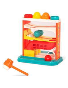 Juguete de Golpear B. toys Pelota Loca con Martillo 4 Pelotas