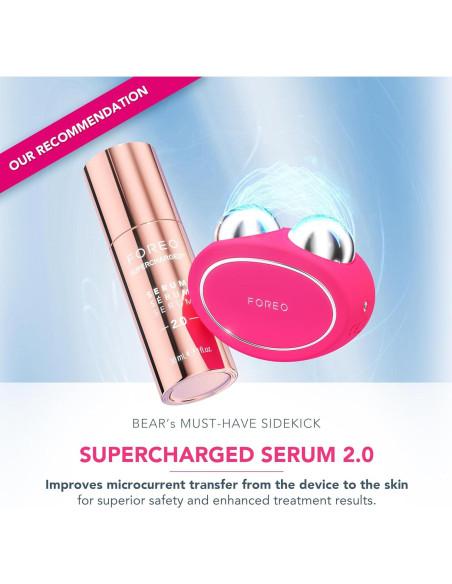 Dispositivo Facial Microcorriente FOREO Bear 2 Fucsia Dispositivo Facial Microcorriente FOREO Bear 2 Fucsia