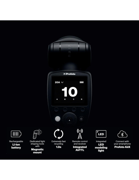 Profoto A10 Flash en Cámara para Nikon + Profoto Connect Profoto A10 Flash en Cámara para Nikon + Profoto Connect