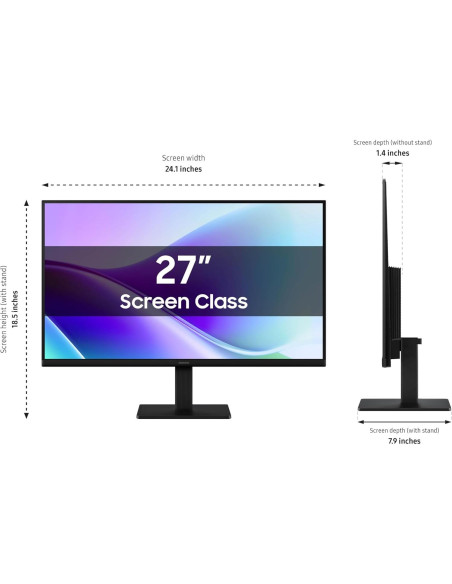 Monitor Samsung 27" S3 FHD 120Hz IPS LS27F320GANXZA Monitor Samsung 27" S3 FHD 120Hz IPS LS27F320GANXZA