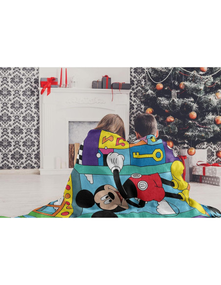 Manta Micro Raschel Mickey Mouse Northwest 116x152 cm Manta Micro Raschel Mickey Mouse Northwest 116x152 cm