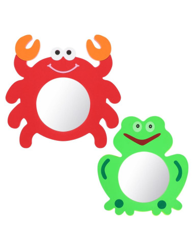 Espejo de Baño Cangrejo Balacoo 2 Pcs Juguetes Educativos