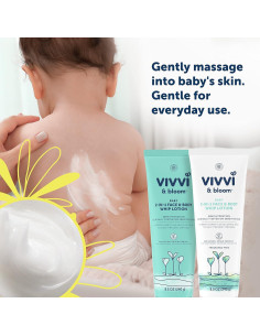 Loción Suave 2-en-1 Vivvi & Bloom para Bebés 240 ml 2
