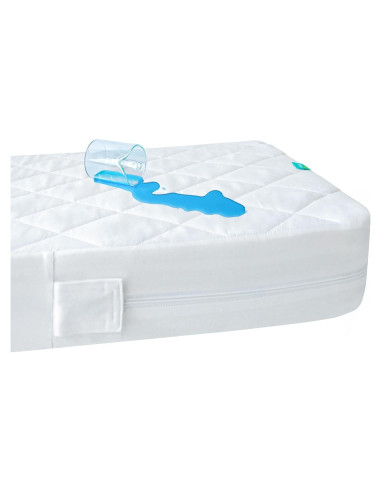 Protector de Colchón de Cuna Biloban Impermeable 132x71 cm
