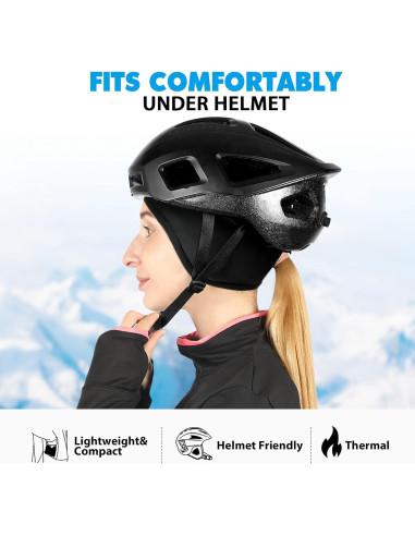 Gorro de Invierno para Mujeres Hikenture con Agujero para Coleta