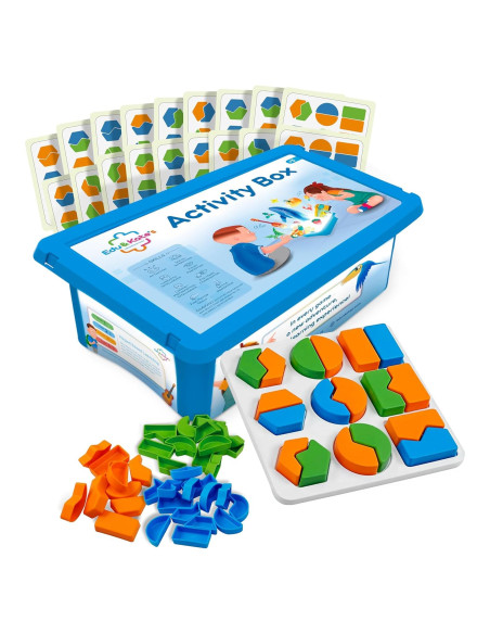 Juego de Emparejamiento de Formas Edu&Kate - Montessori 54 Piezas Juego de Emparejamiento de Formas Edu&Kate - Montessori 54 Piezas