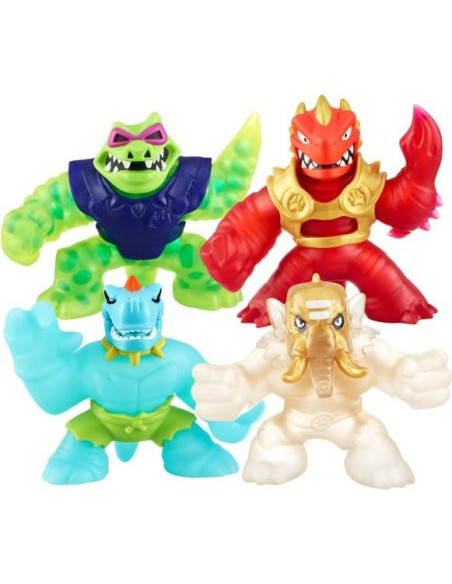 Héroes de Goo Jit Zu Set Especial 4 Figuras Exclusivas Héroes de Goo Jit Zu Set Especial 4 Figuras Exclusivas