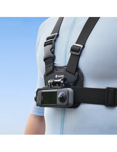 Montaje Horizontal de Acción Insta360 X4/X3/X2 - Aluminio