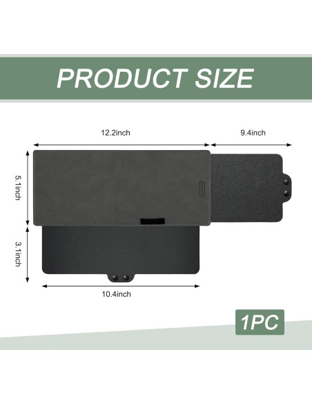 Extensor de Sombrilla Shakas para Auto Universal 31x15 cm Extensor de Sombrilla Shakas para Auto Universal 31x15 cm