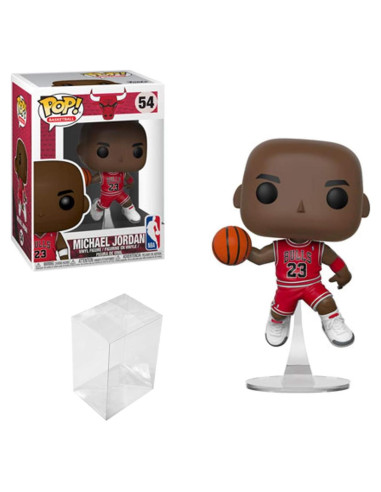 Figura Funko POP Michael Jordan Chicago Bulls con Protector