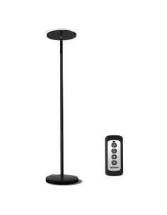 Lámpara de pie LED Tenergy Torchiere 3000L 30W Control Remoto