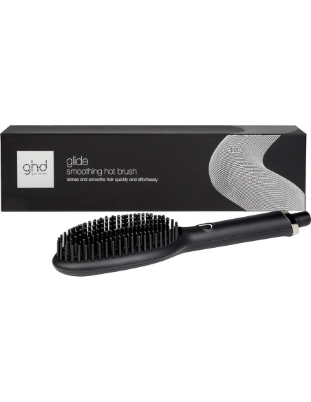 Cepillo Secador GHD Glide 2-en-1 Profesional Alisador Negro Cepillo Secador GHD Glide 2-en-1 Profesional Alisador Negro