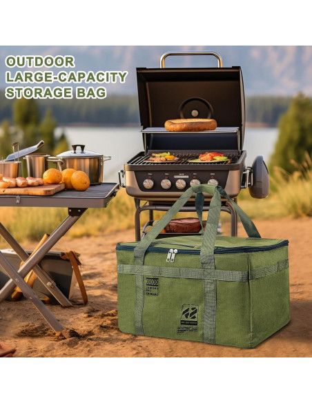 Bolsa de Almacenamiento Táctica OuYezy 42L Impermeable Verde Bolsa de Almacenamiento Táctica OuYezy 42L Impermeable Verde