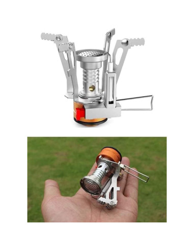 Estufa de Camping Portátil ISOP FS - Mini Hervidor Plegable 45g