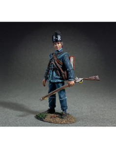 Figura de Metal W. Britain Regimiento Rifle Pennsylvania 1776 2