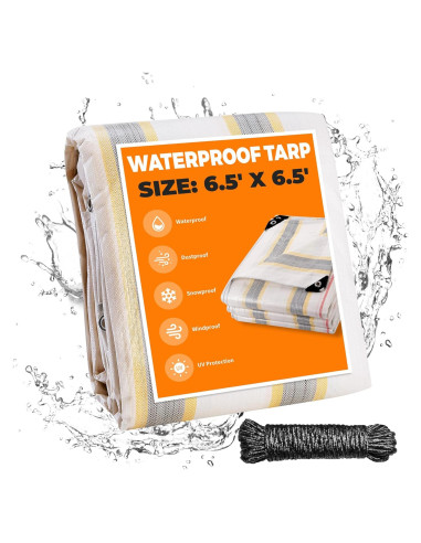 Lona Impermeable EMEKIAN 1.98x1.98m Alta Resistencia UV