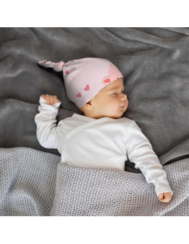 Gorro Beanie para Bebé XZDLYY Cerdito Volador 0-6 Meses Negro