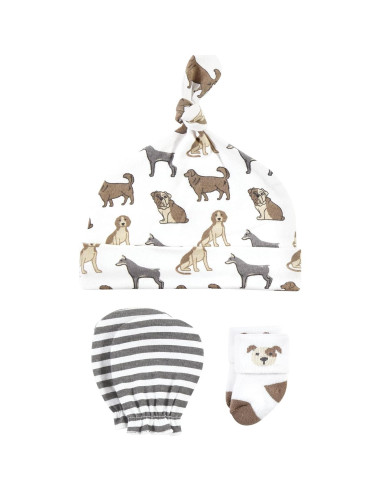 Conjunto de Gorras, Manoplas y Calcetines Hudson Baby 0-6 Meses